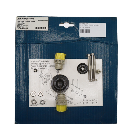 Reparaturset für Dosierpumpe DMI 5,6 PP/V/C SCR - Grundfos (96591237)