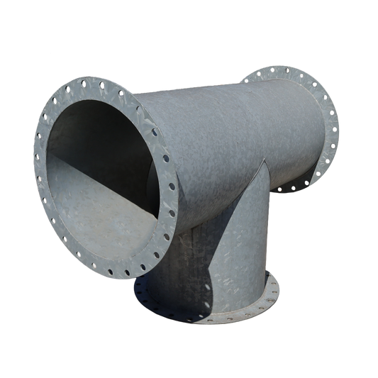 DN700 Three-Way Flanged Fitting