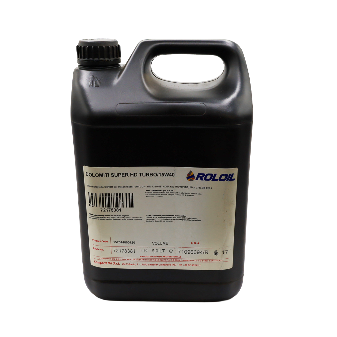 Aceite de motor Dolomiti HD turbo 15W40 5L - Nuova utma (MOTEL90-3-4KW_R)