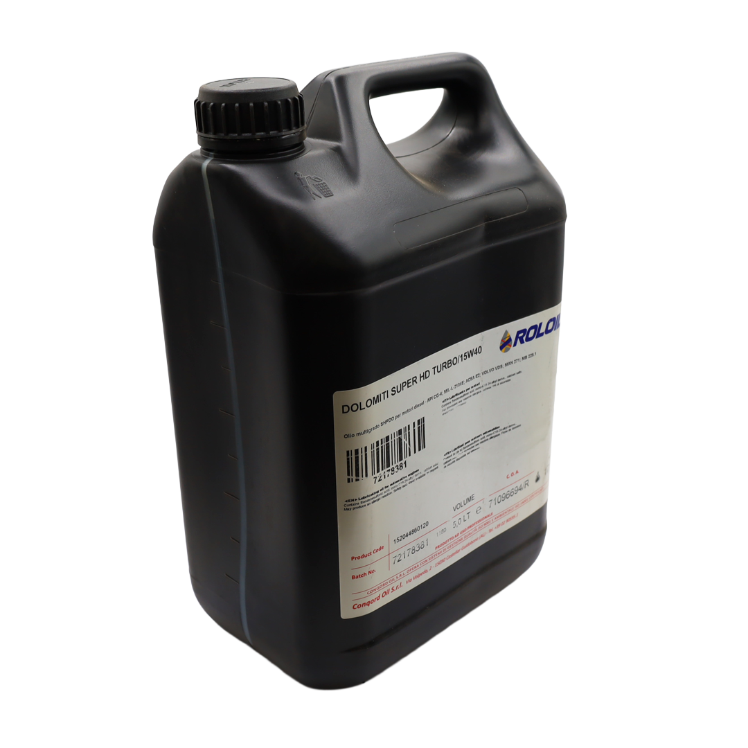 Aceite de motor Dolomiti HD turbo 15W40 5L - Nuova utma (MOTEL90-3-4KW_R)