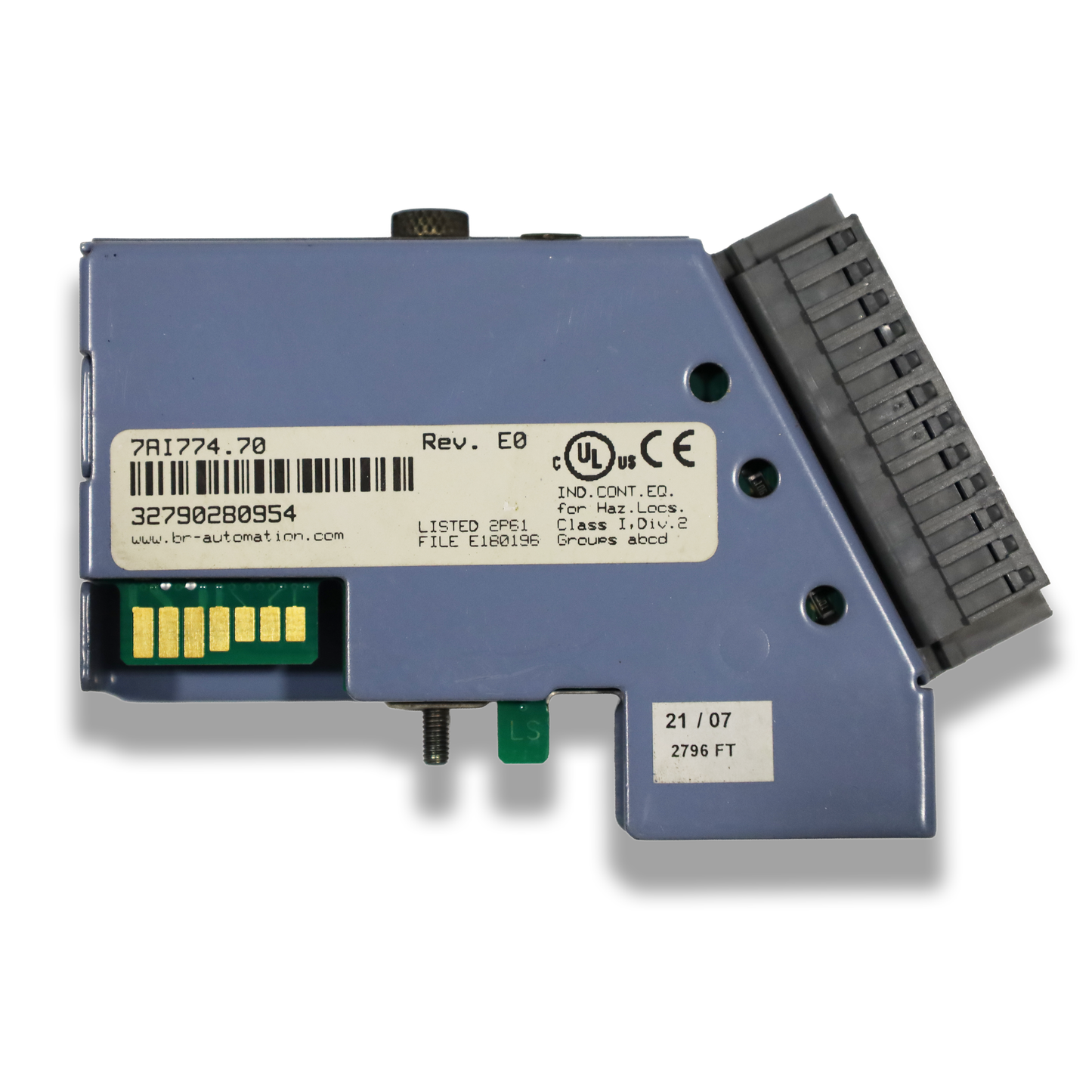 Modulo 4 ingressi analogici 7AI77470 B&R - Innio Jenbacher (348939)