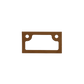 Joint d'étanchéité rectangulaire pour moteur Deutz - Deutz (02247071)