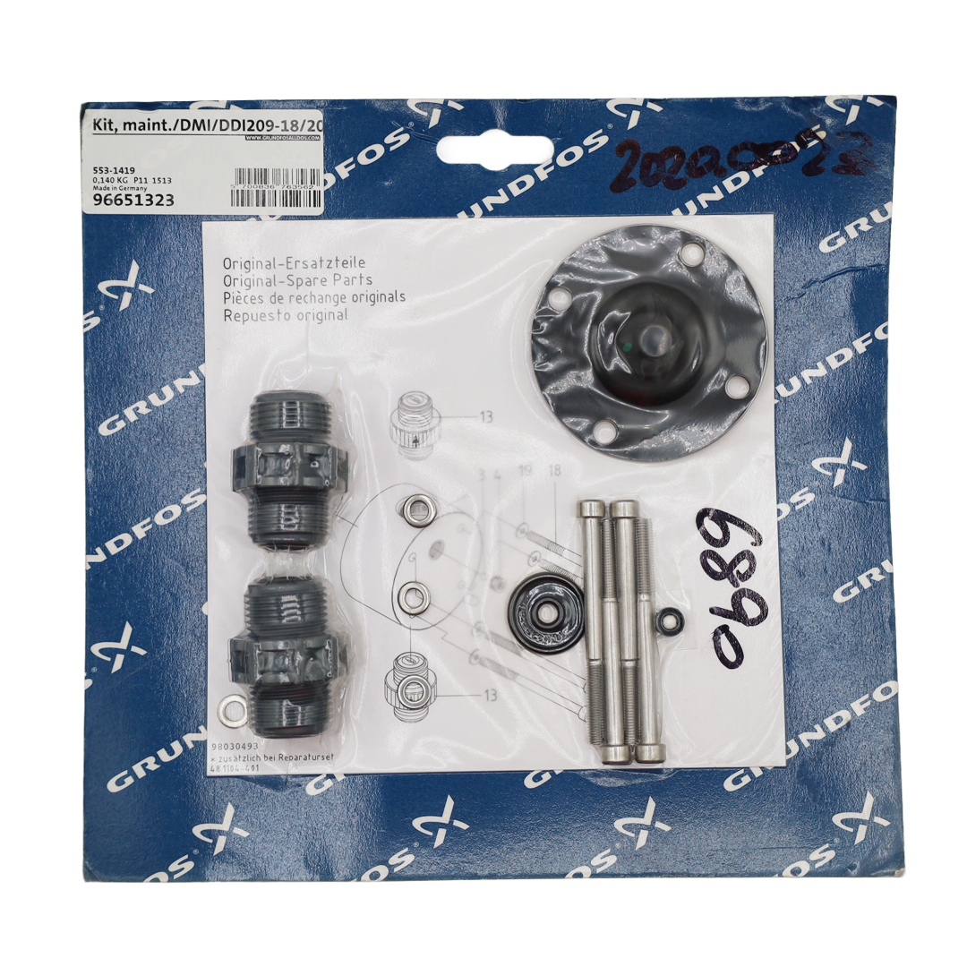 Zestaw membran/uszczelek 14 l/h Grundfos - Hug Engineering Italia (D20200023)