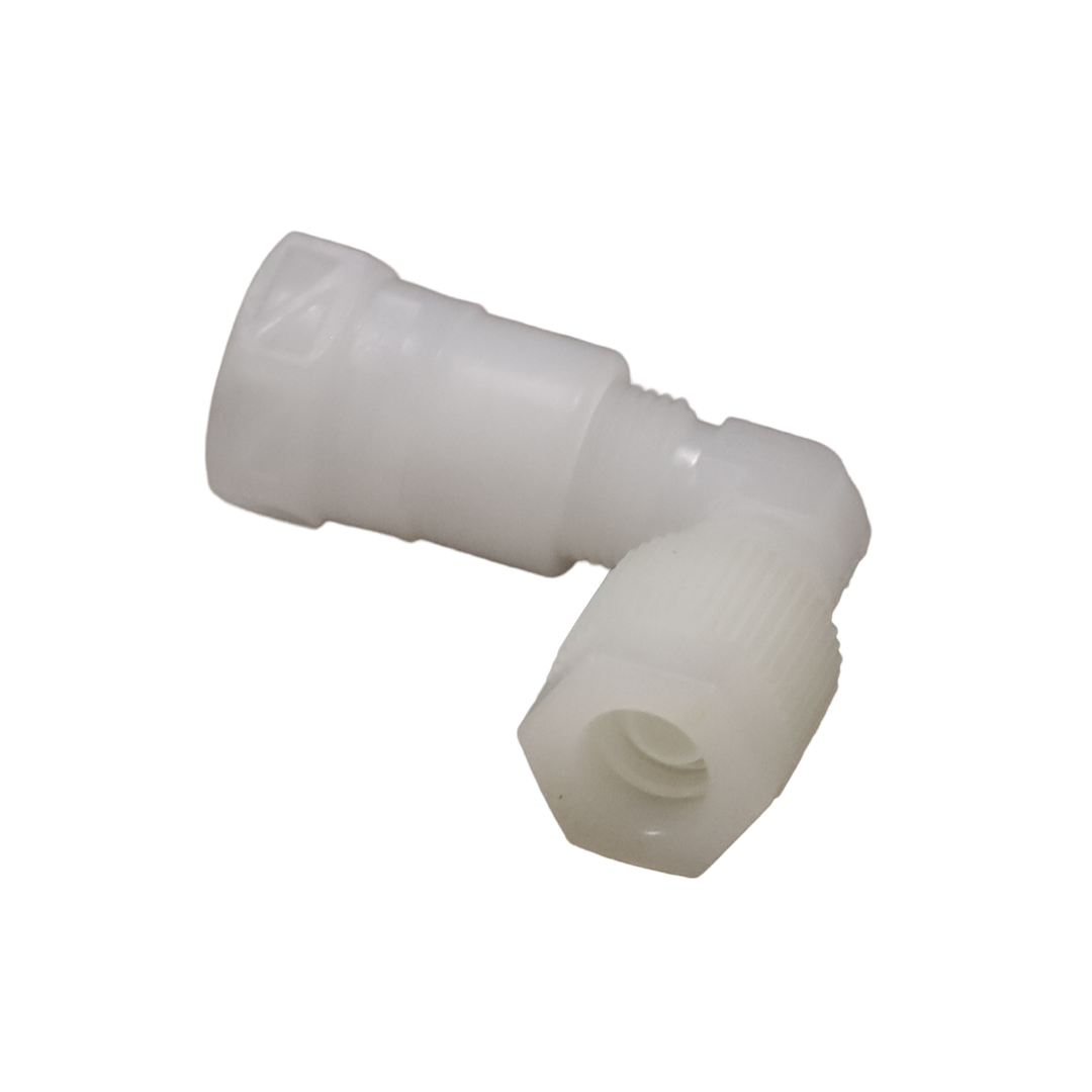 PVDF-Winkelverschraubung, Innengewinde, 1/4"-8 für SCR-System - Serto Italia (1282201170)