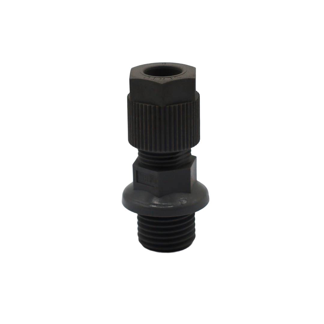 Raccordo diritto maschio in pvc 1/4"-8 con ogiva e o-ring per scr - Serto Italia (1681171170)
