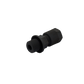 Raccordo diritto maschio in pvc 1/4"-8 con ogiva e o-ring per scr - Serto Italia (1681171170)