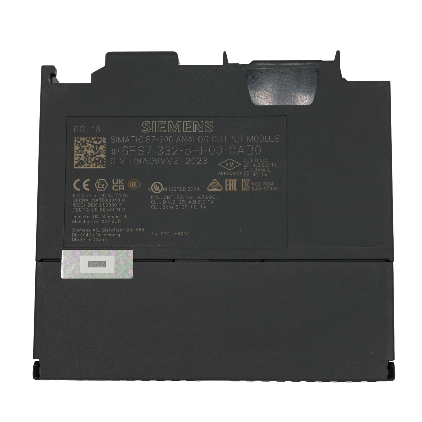 Analog Output Module 08 S7-300 - Siemens (6ES7332-5HF00-0AB0)