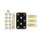 95x60 mm M8 base for motor terminal block - Industrial Electronics (GTBAS12)