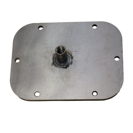 Piastra con manicotto 1/2" 215x280x10 - Innio Jenbacher (9010018)