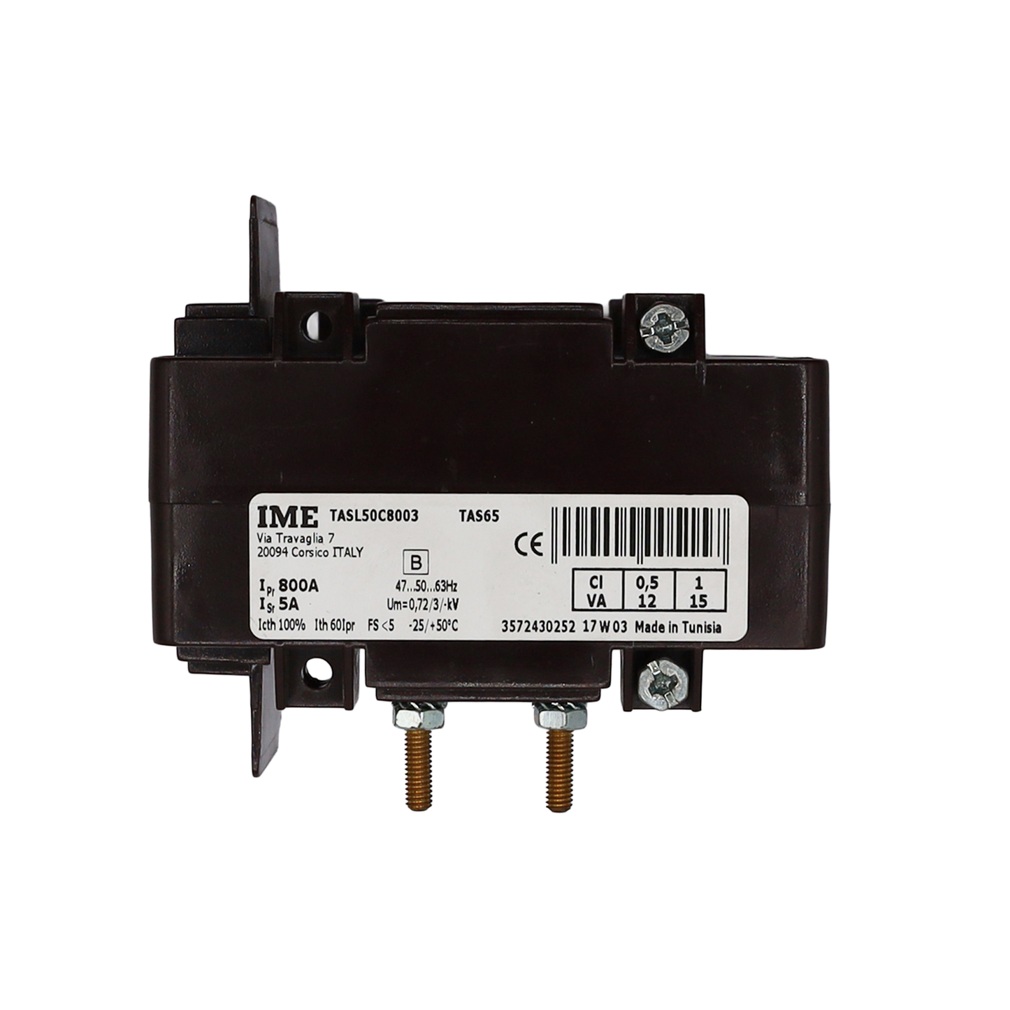 Trasformatore Amperometrico IME TAS65 800/5A - Biticino (IMTASL50C8003)