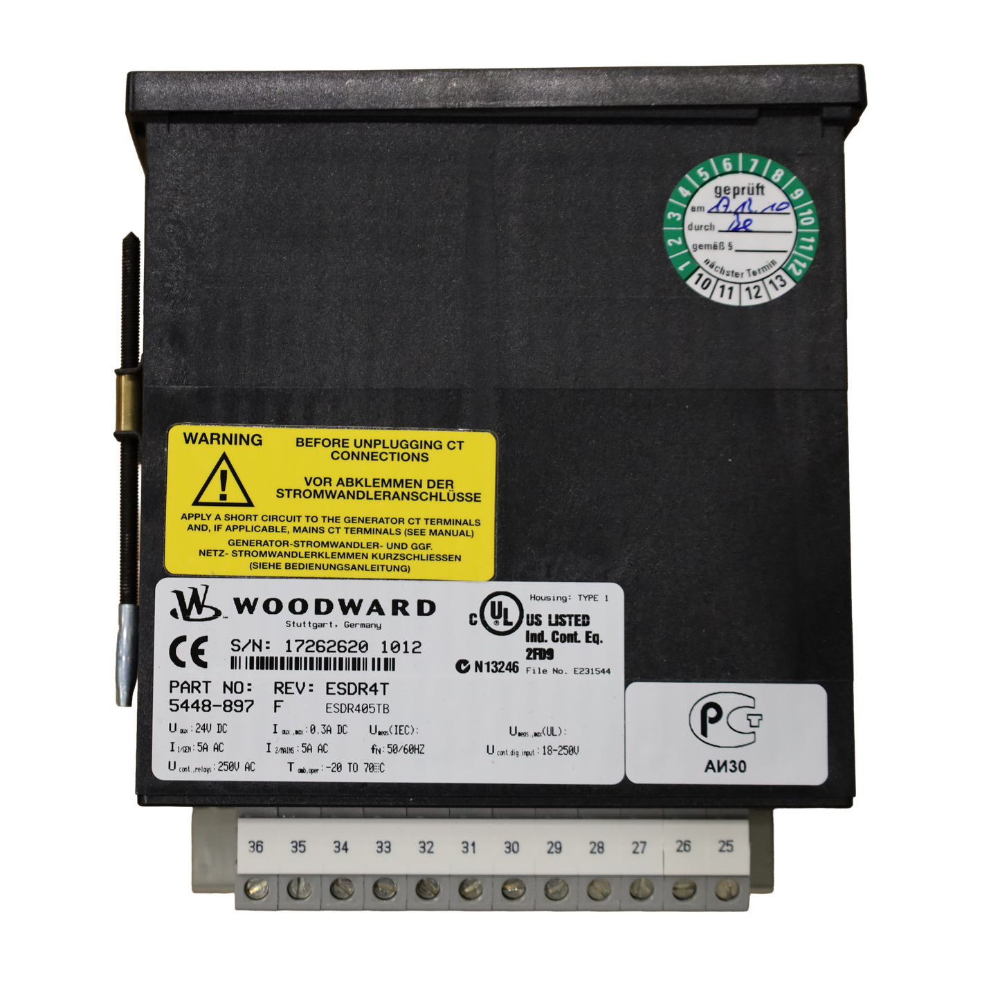 Relais différentiel MRDT4-2A0ABA+1 WOOD - Innio Jenbacher (1232956)