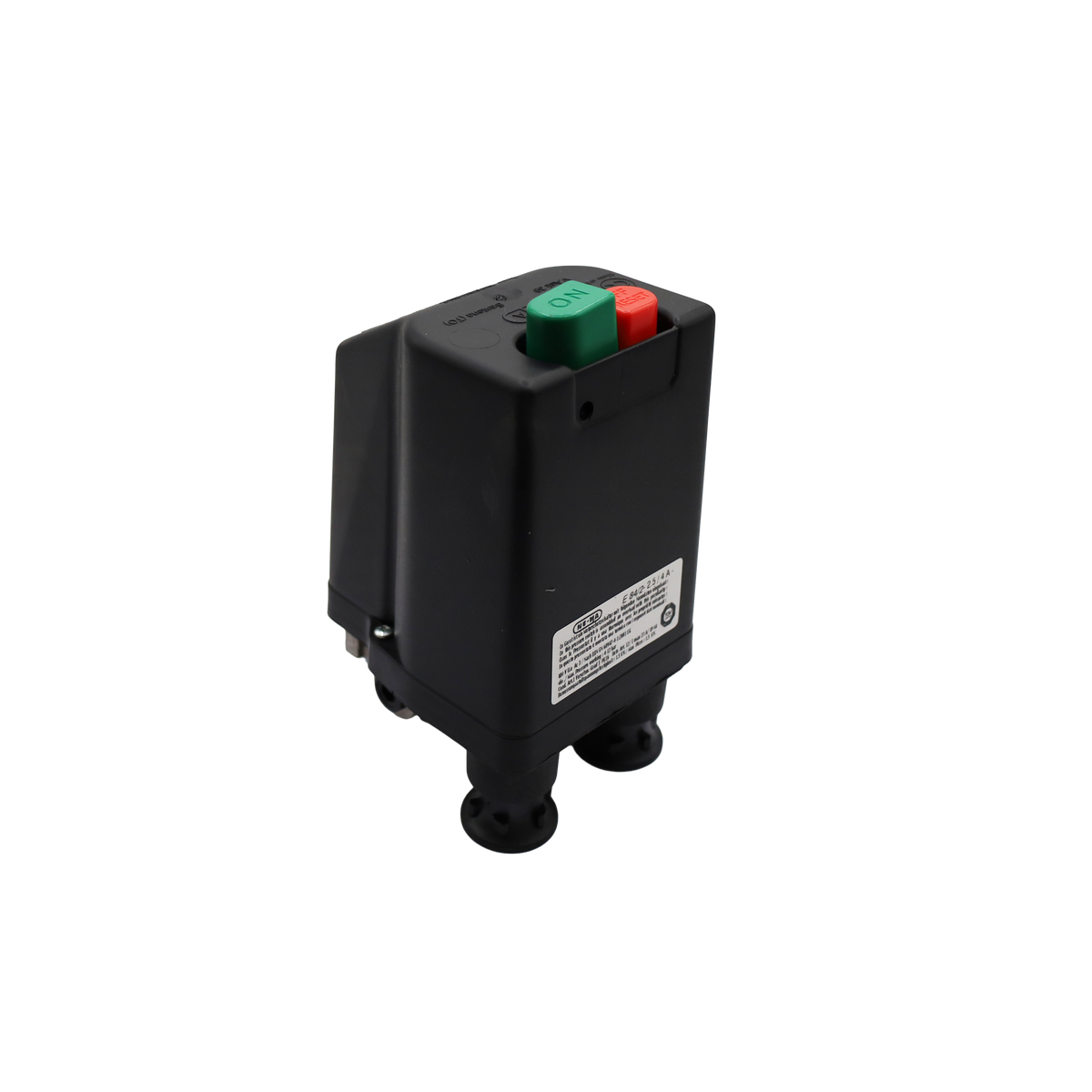 Three-phase pressure switch for air compressor