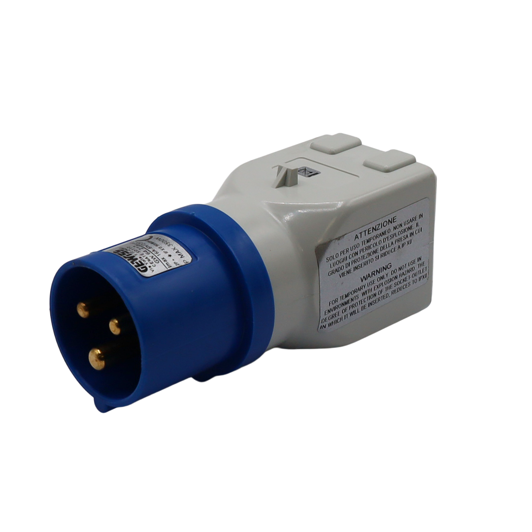 Adattatore da presa CEE a presa civile universale UNEL- ABB (GW64212)