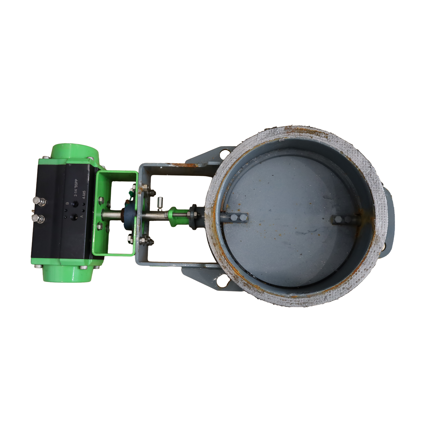 Absperrklappe mit Antrieb DN250 PN06/10 geflanscht - Ammtech srl (010.22.0250.01.17)