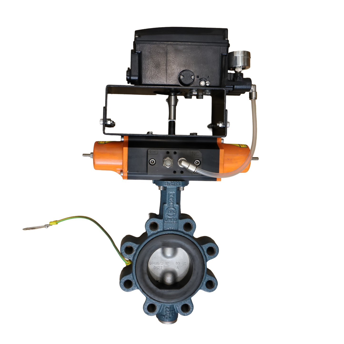 Vanne à papillon avec actionneur Z0 LUG Z 014‑A DN80 PN10/16 - Ebro valvole s.r.l. (10131680)