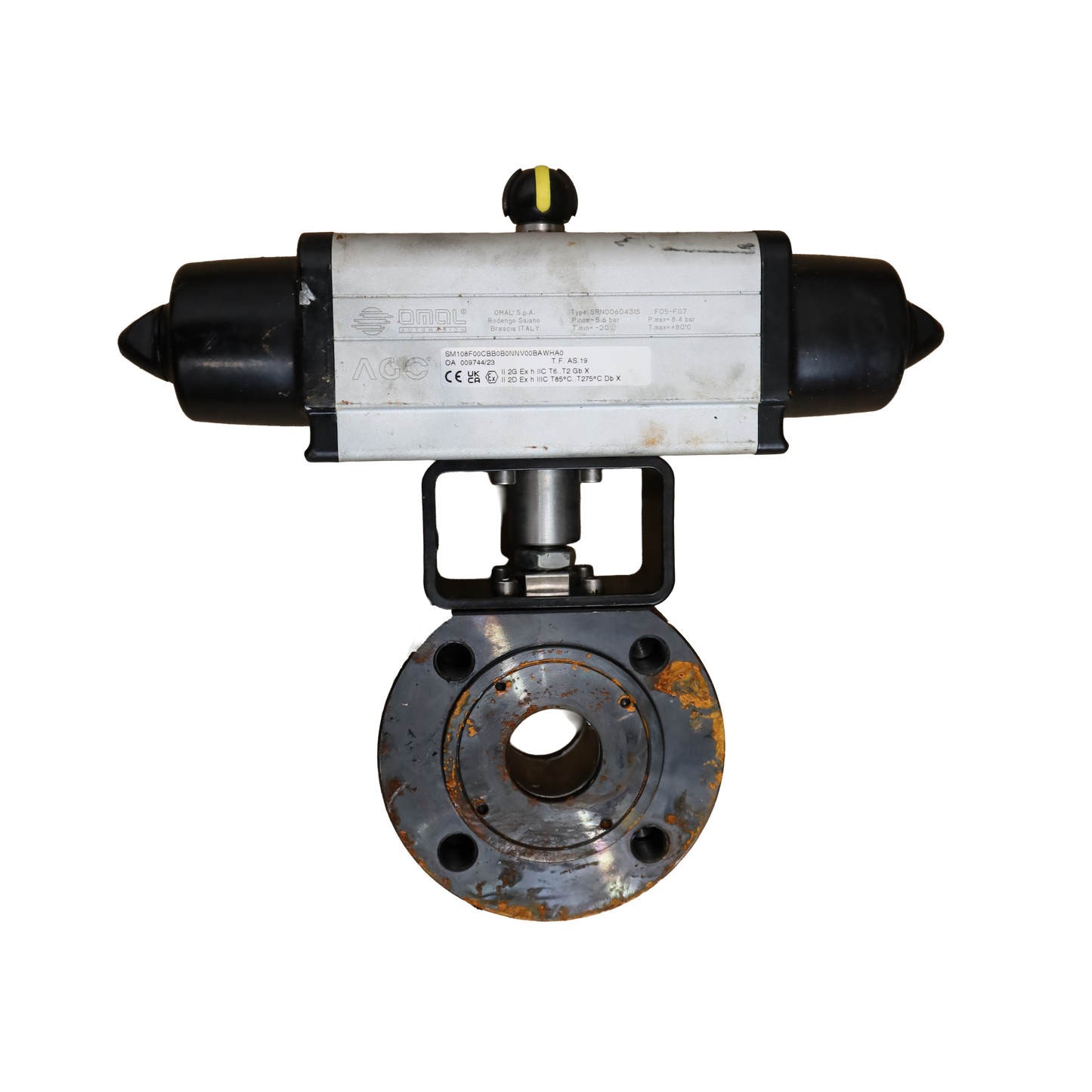 Kugelhahn mit MAGNUM LF2-Stellantrieb, Kohlenstoffstahl - Omal s.p.a. societa' benefit (SM108F00CBB0B0NNV00BAWHA0)