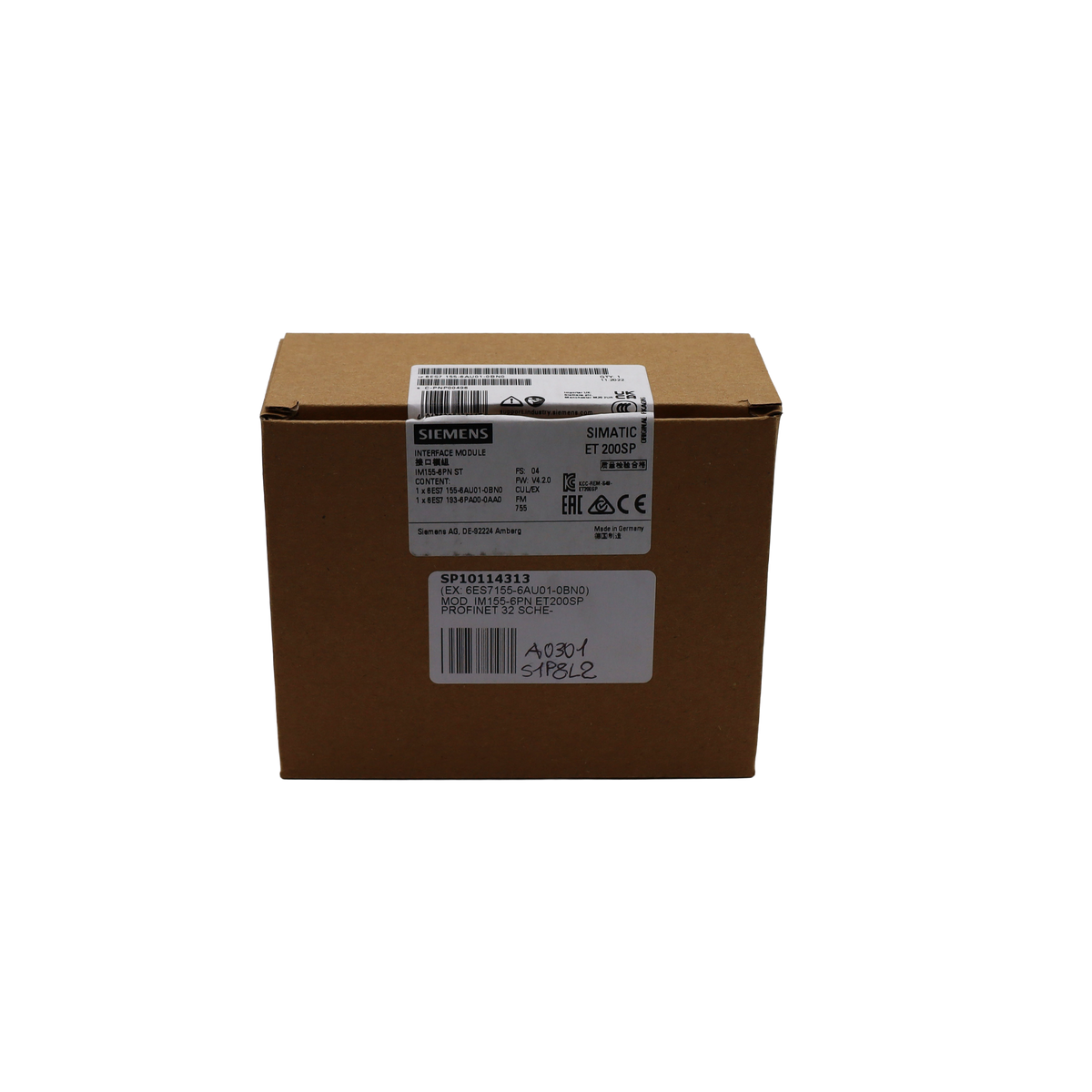 IM155-6PN ET200SP PROFINET Module for 32 Modules - Siemens (6ES7155-6AU01-0BN0)