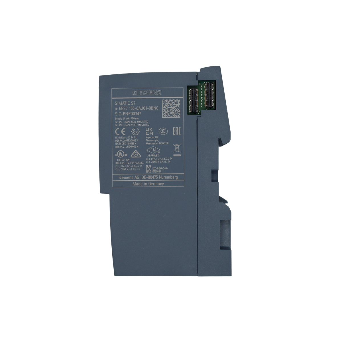 IM155-6PN ET200SP PROFINET Module for 32 Modules - Siemens (6ES7155-6AU01-0BN0)