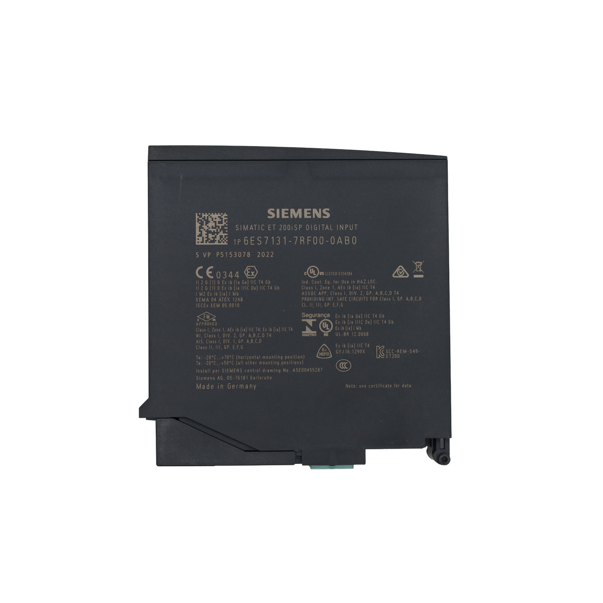 Modulo SIMATIC DP ET200SP 8 DI Namur - Siemens Italia (6ES7131-7RF00-0AB0)