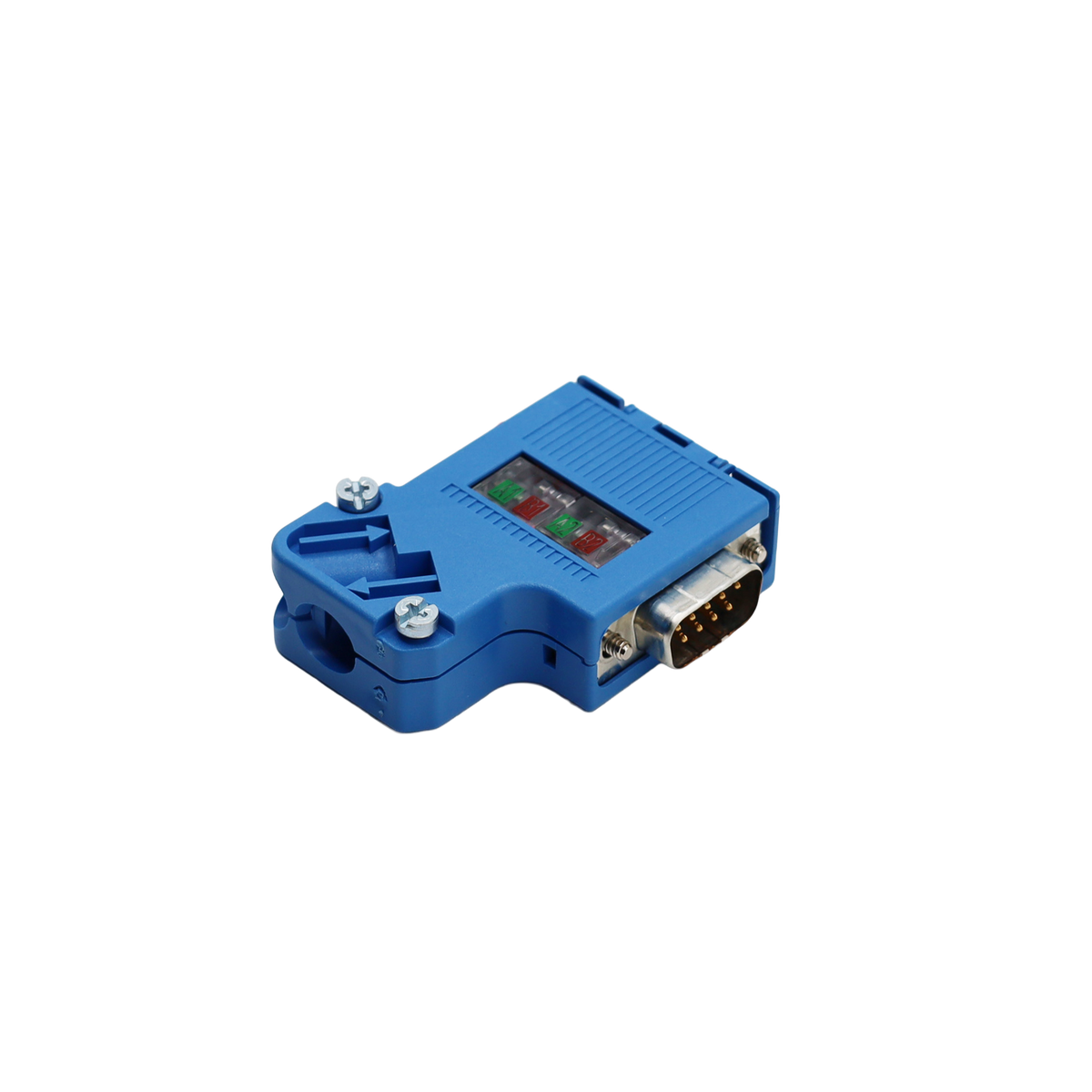 90° S5-S7 PROFIBUS Connector, Blue, Ex I - Siemens Italy (6ES7972-0DA60-0XA0)