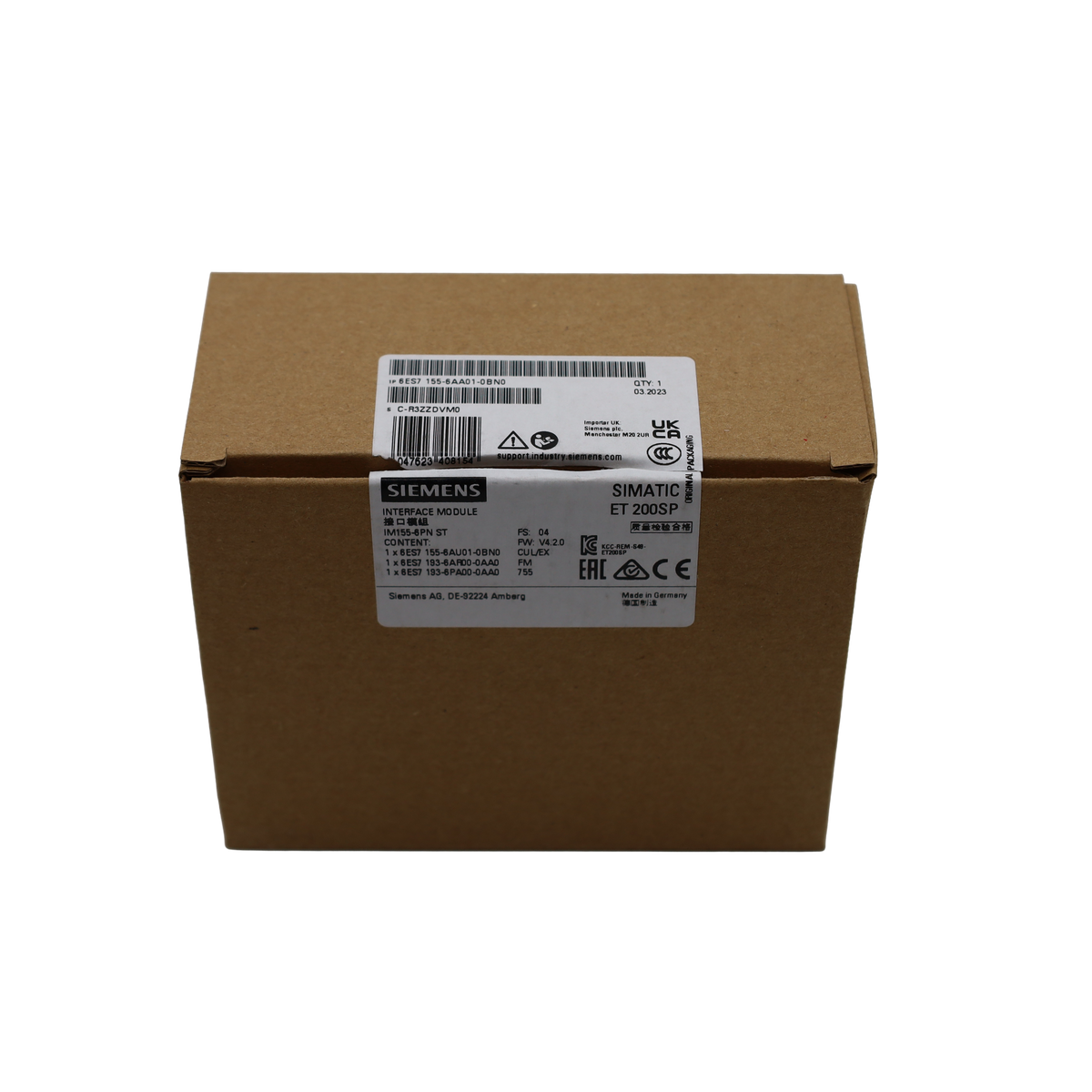 IM151-6PN ET200SP Interface Module for 32 PROFINET Modules - Siemens (6ES7155-6AA01-0BN0)
