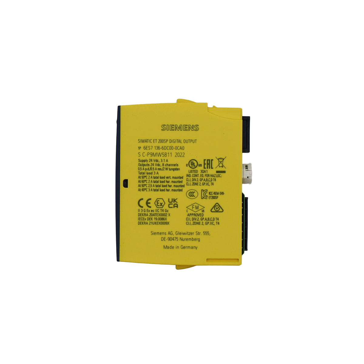 ET200SP 8F-DQ PROFIsafe Electronic Module - Siemens (6ES7136-6DC00-0CA0)