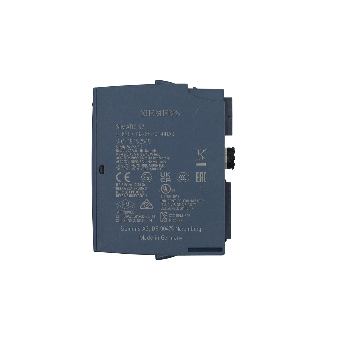 Modulo SIMATIC ET200SP 16 DO 24 V DC 0,5 A ST - Siemens Italia (6ES7132-6BH01-0BA0)