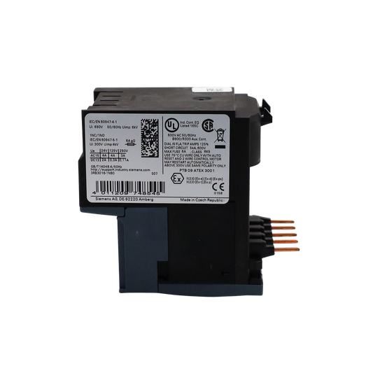 Relais thermique S00 0,32-1,25 A classe 10 - Siemens Italia (3RB3016-1NB0)
