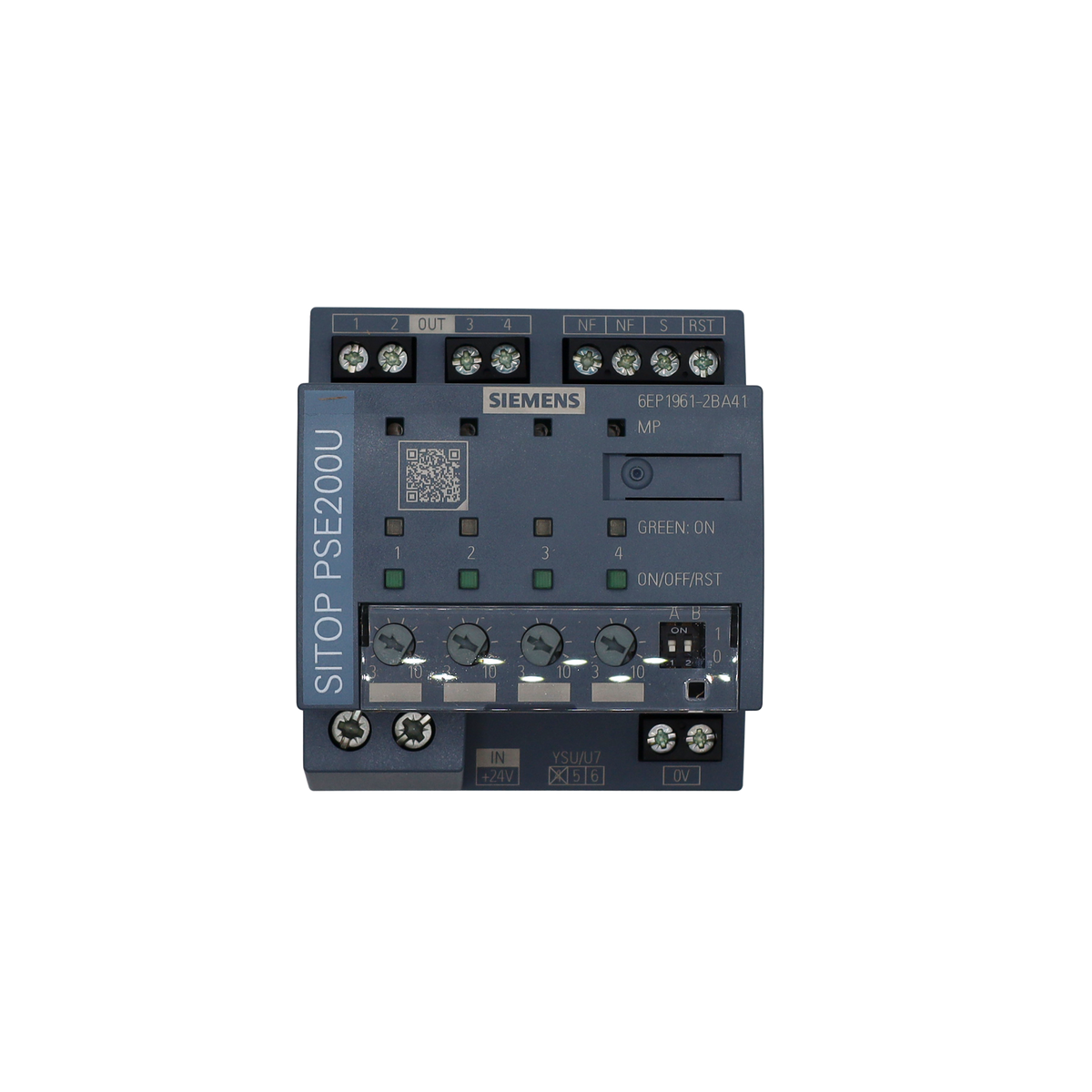 Module PSE200U 24Vdc IN 10A OUT 4x3-10 A - Siemens Italie (6EP1961-2BA41)