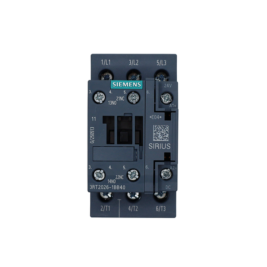 Contacteur S00 11 kW 1NO 24 Vcc Siemens - Siemens Italie (3RT2026-1BB40)