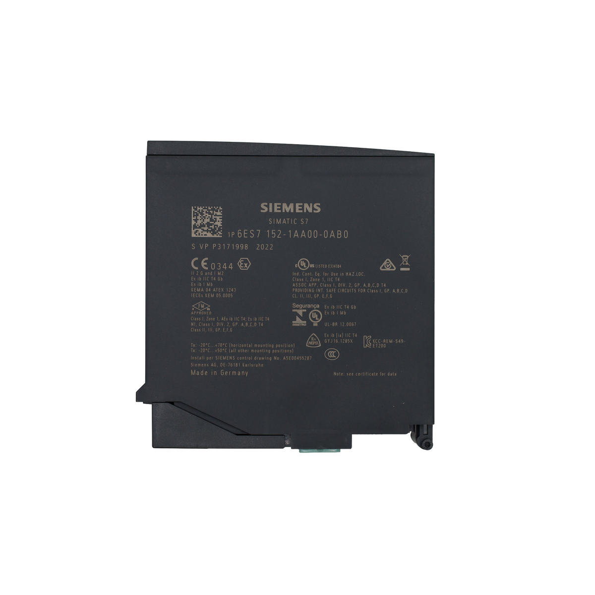 IM152-1 Interface Module for ET200iSP - Siemens Italy (6ES7152-1AA00-0AB0)
