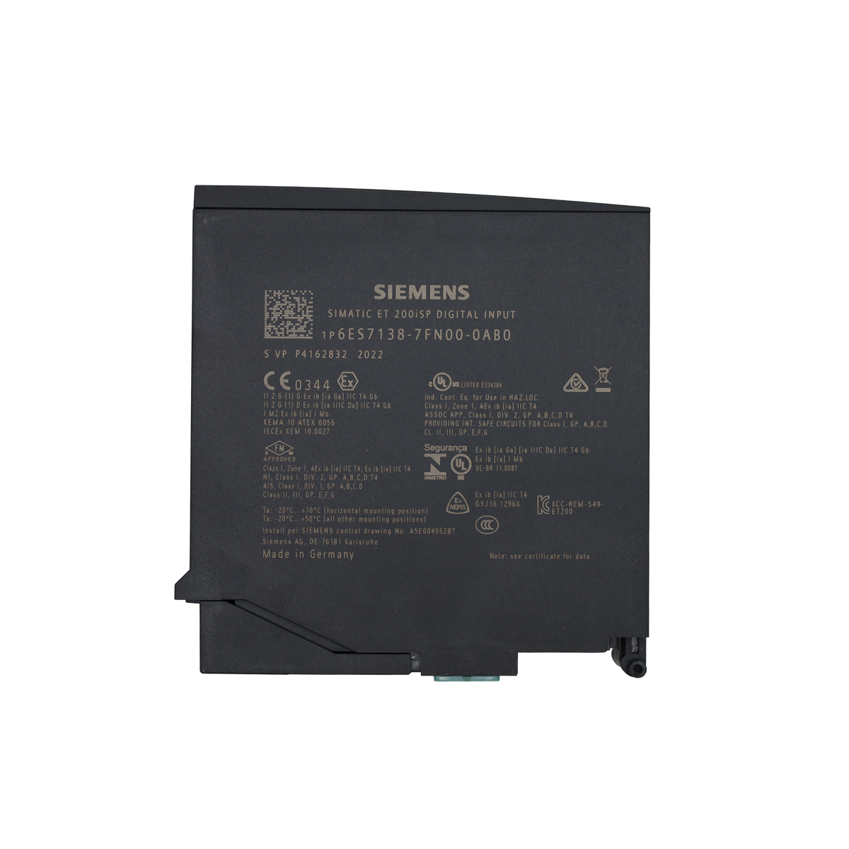 Modulo SIMATIC ET200iSP failsafe 8F-DI Namur - Siemens Italia (6ES7138-7FN00-0AB0)