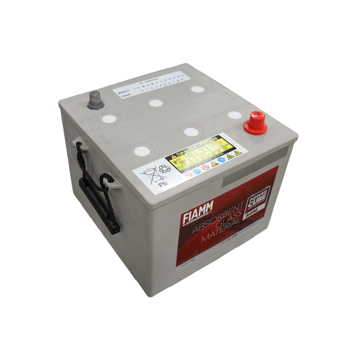 Batería AGM 12V 125Ah D7 125 – C.D.R. Auto Srl (1242791)