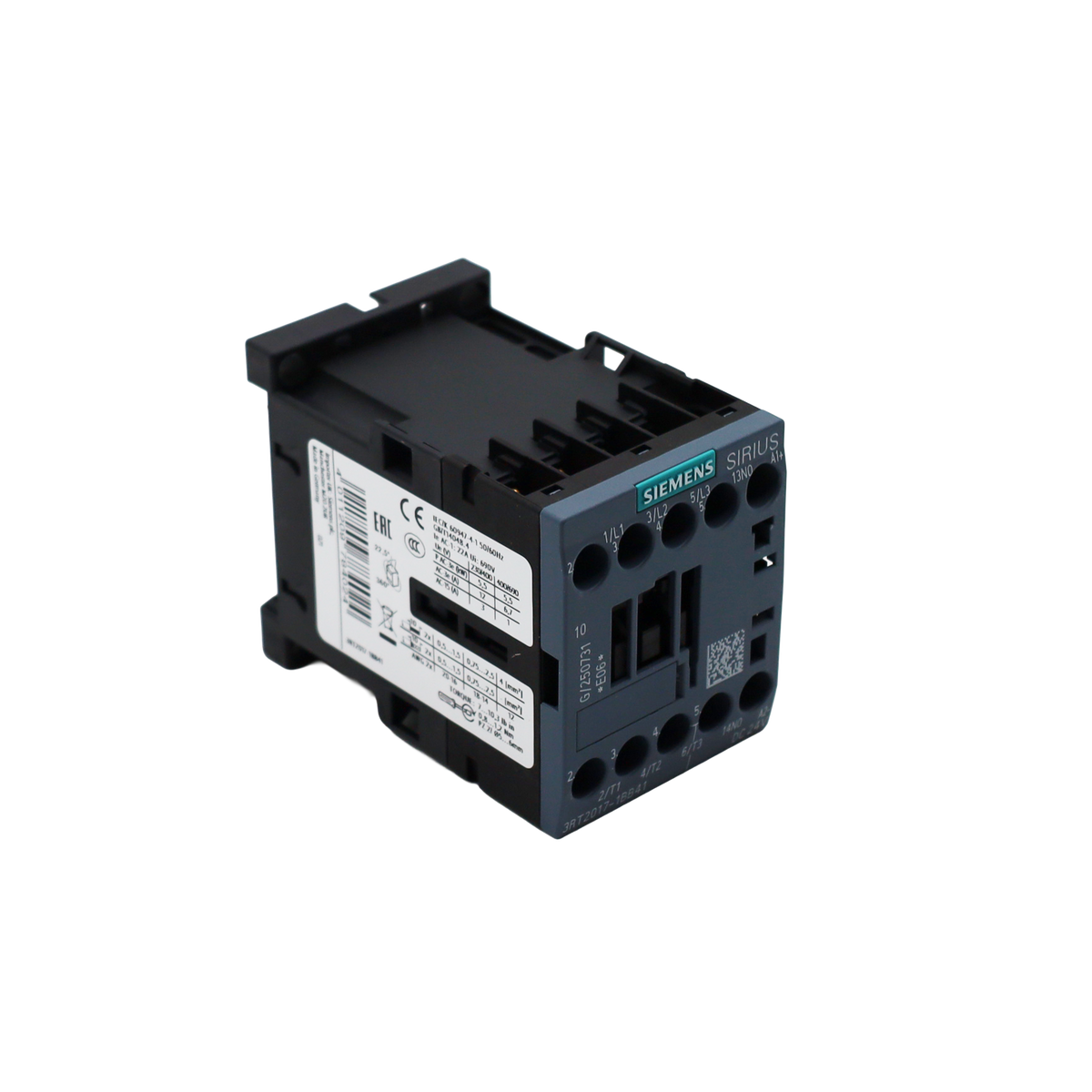 Siemens Schütz S00 5,5 kW 1S 24 V DC - Siemens Italien (3RT2017-1BB41)