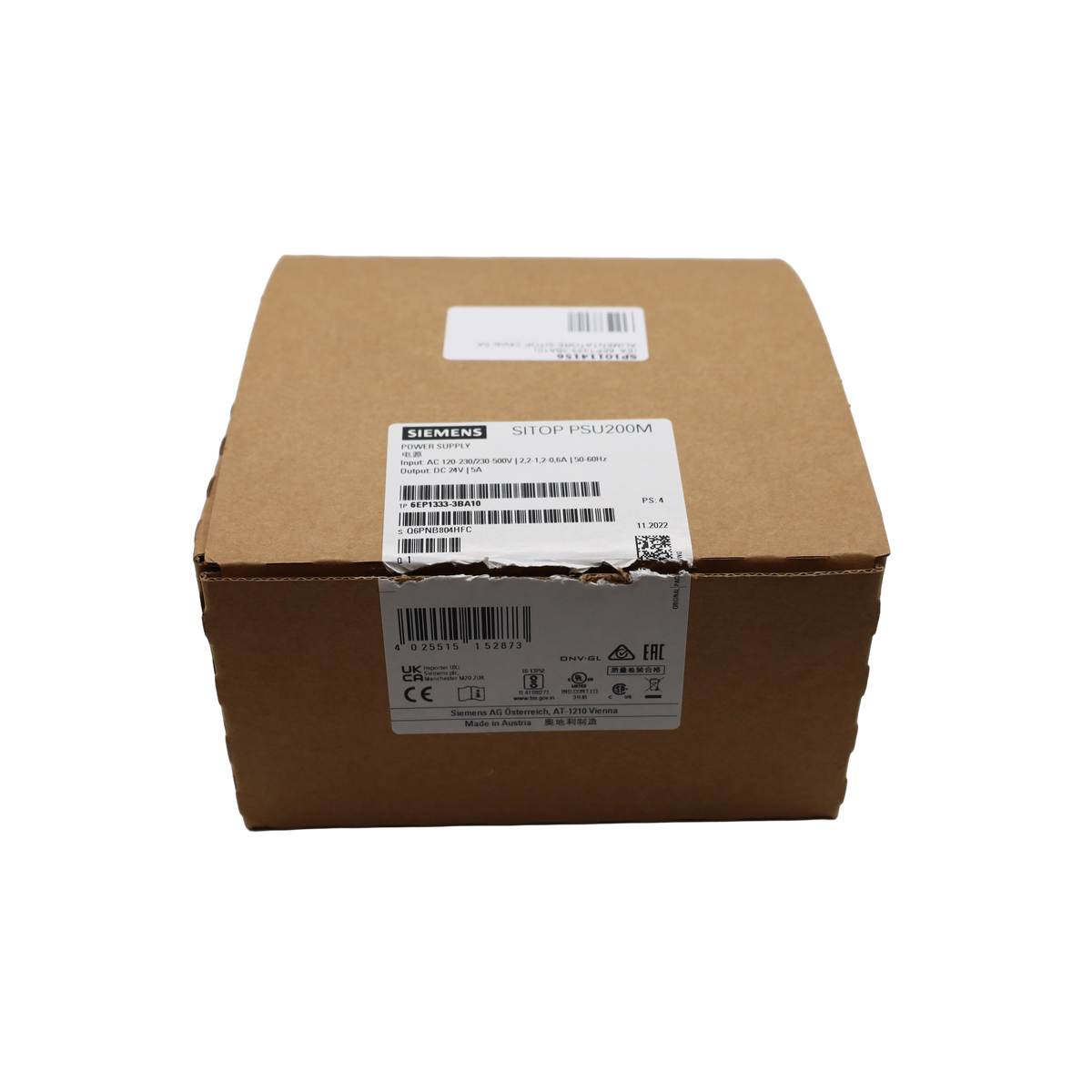 Alimentatore SITOP 24 Vdc 5A - Siemens Italia (6EP1333-3BA10)