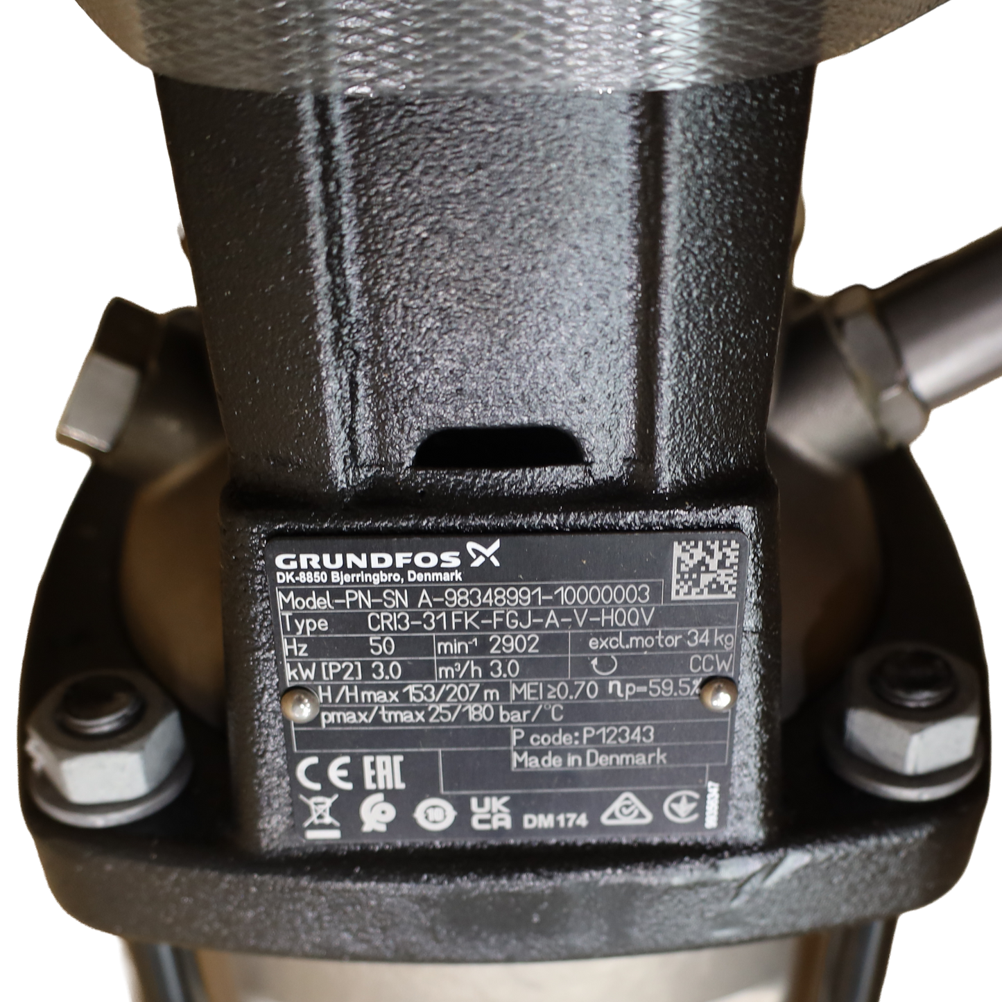 Pompa 3kW 400Vac CRI3-31 FK-FGJ-A-V-HQQ - C.D.R. Auto Srl (98348991)
