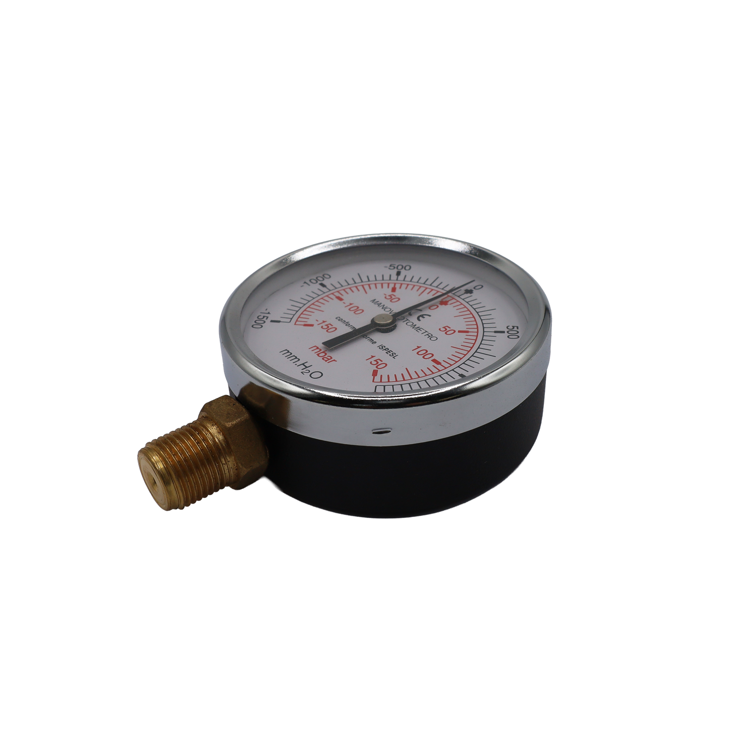 Manometr D100 1/2" RAD150+150mbar SEC - Rubix s.p.a. (QMAVUOD100150150)