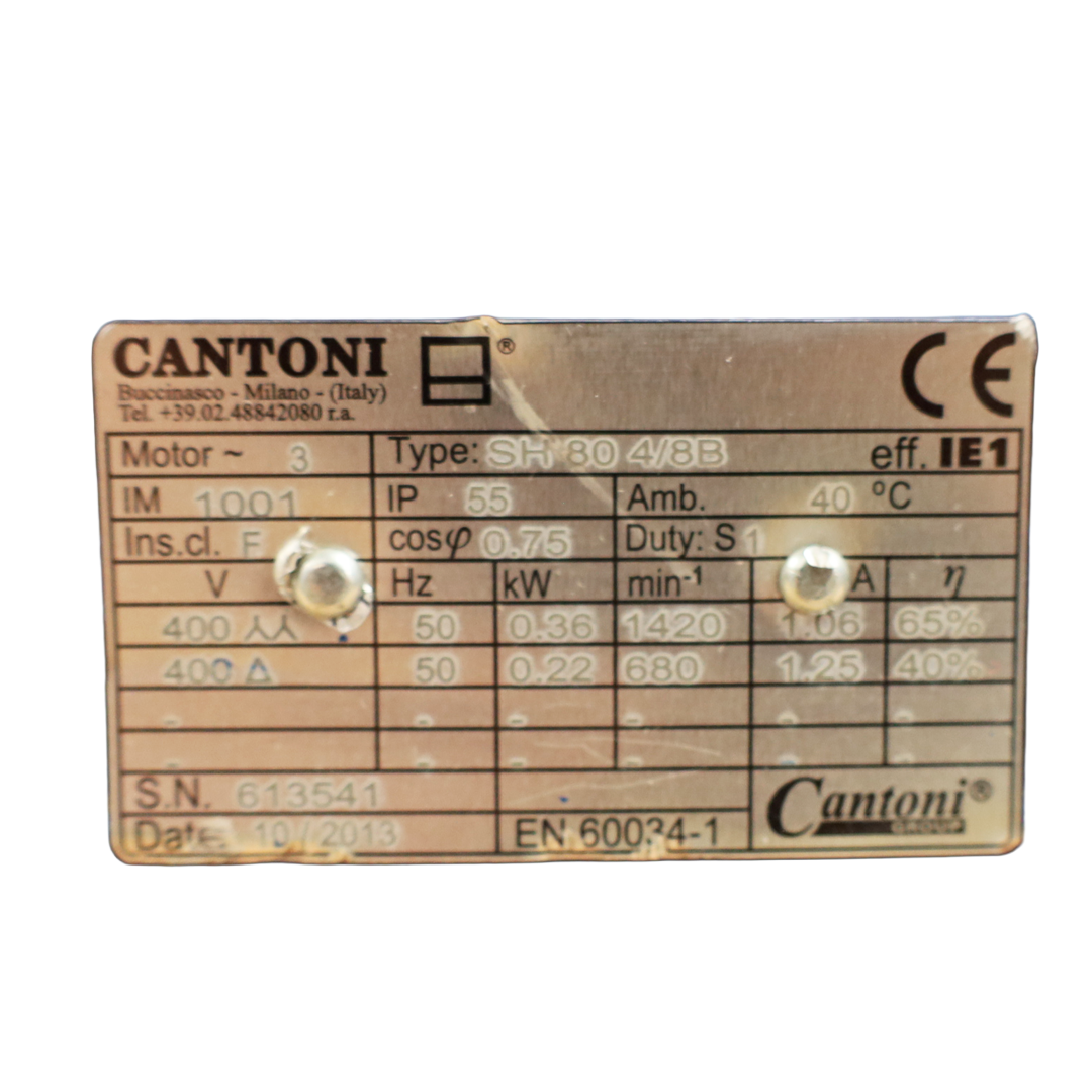 Motore elettrico 0,44kW torre evaporativa EVAPCO - Cimme (051KWB3400V)