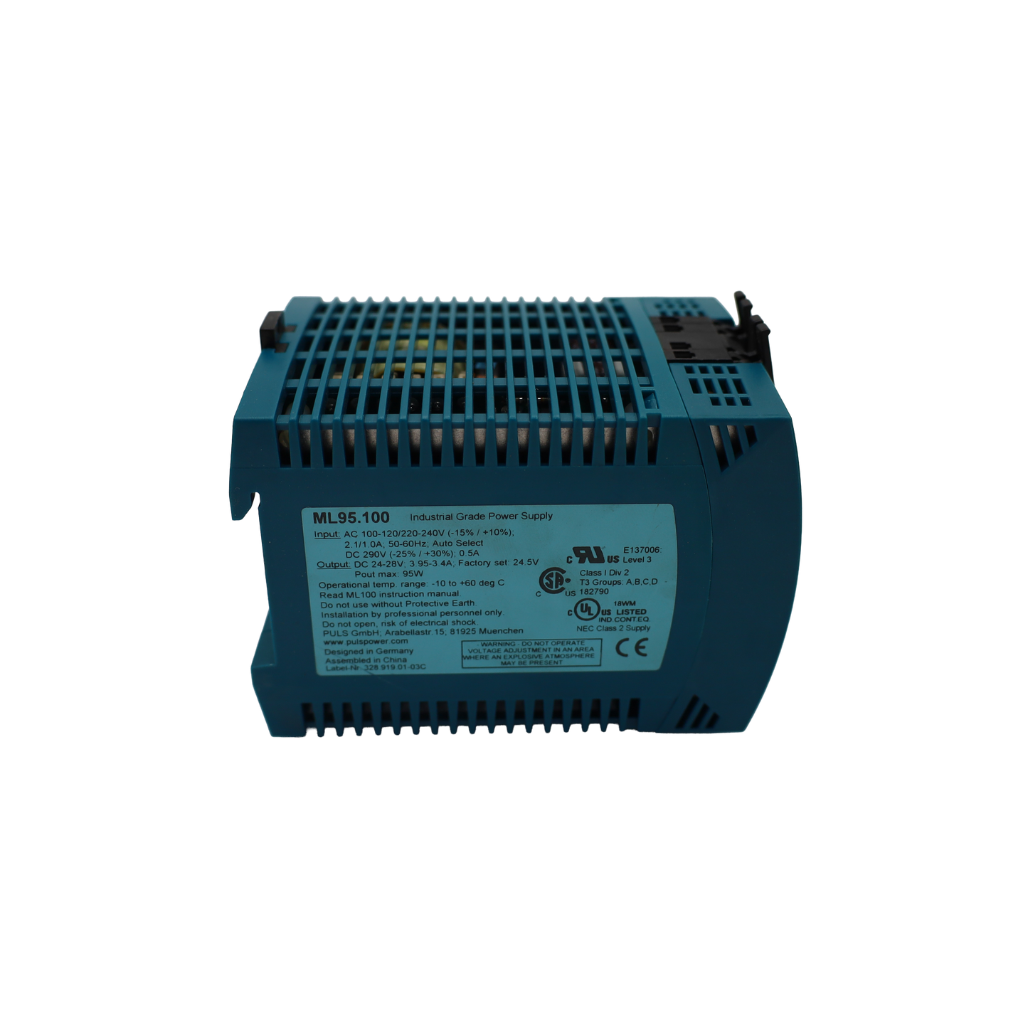 Zasilacz Plus 100W 24Vdc - Hug engineering italia s.r.l. (60.000.042)