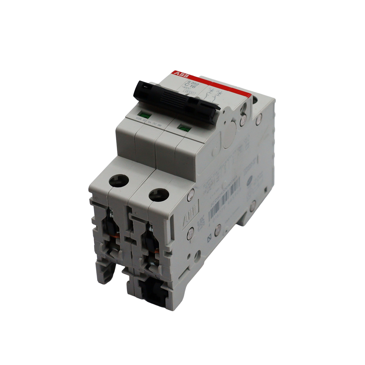 FI-Schutzschalter DS201 C16 30 mA 1P+N 6 kA - ABB (ELDS1C16A30)
