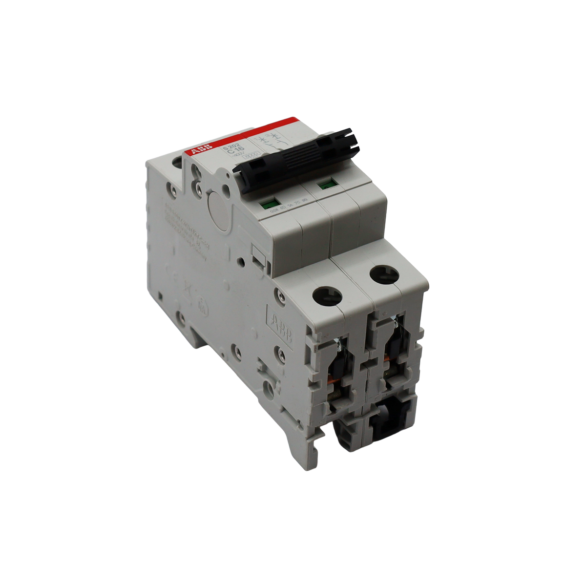 FI-Schutzschalter DS201 C16 30 mA 1P+N 6 kA - ABB (ELDS1C16A30)