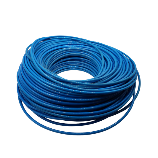Tubo in polietilene 4x6 mm azzurro - Nuova utma (TP4X6A)