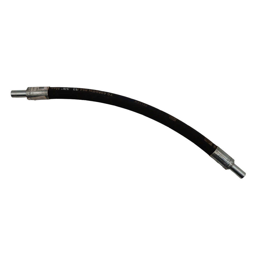Oil rubber hose length 400 mm - Rubix s.p.a (104214AB)