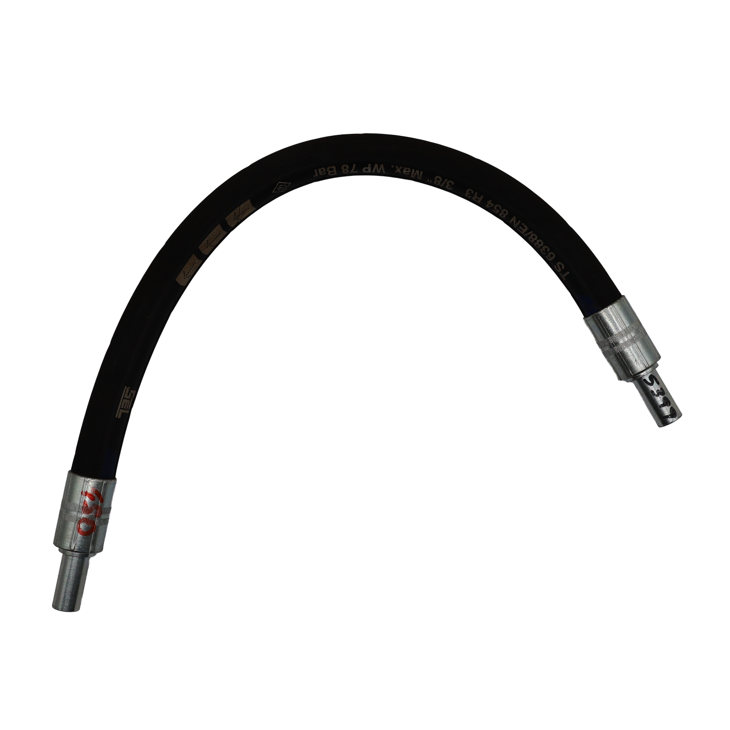 Flexible oil hose Ø2mm L450mm - Rubix s.p.a. (632855AB)