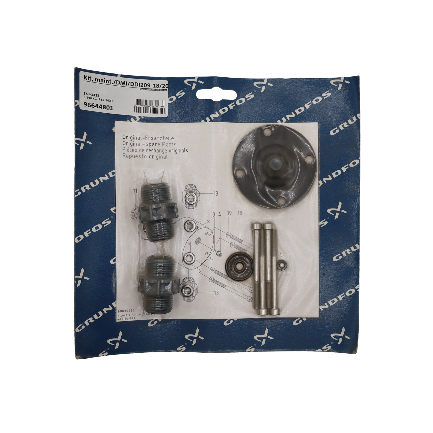 Zestaw naprawczy pompy DMI 14-4 do SCR - Grundfos (96644801)