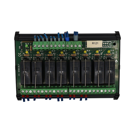Scheda modulare 8 relè 24V - Cabur srl (CAR81E24)