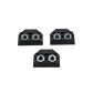 F front terminals for T7, T7M and X1, 3-piece pack - ABB (SA063099)