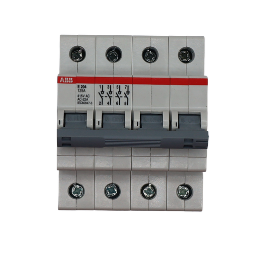 Interruttore sezionatore E204 4x125 A - ABB (ELM646314)