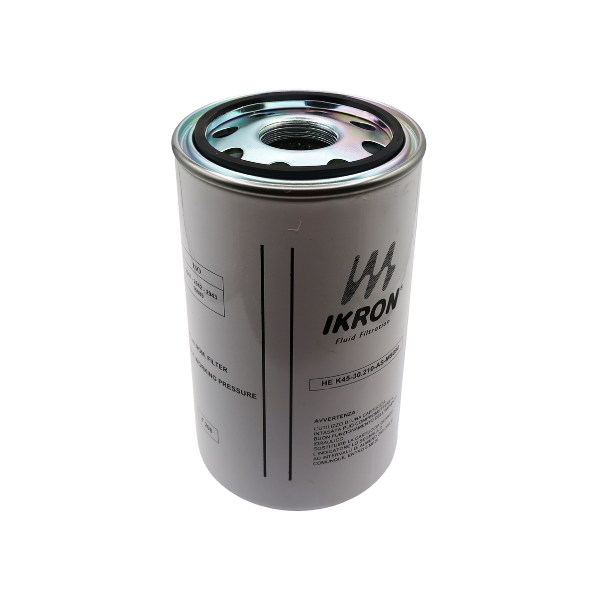 Filtre à huile HEK45-30.210-AS-MS090-B - Rubix (IKHEK4530210MS90)