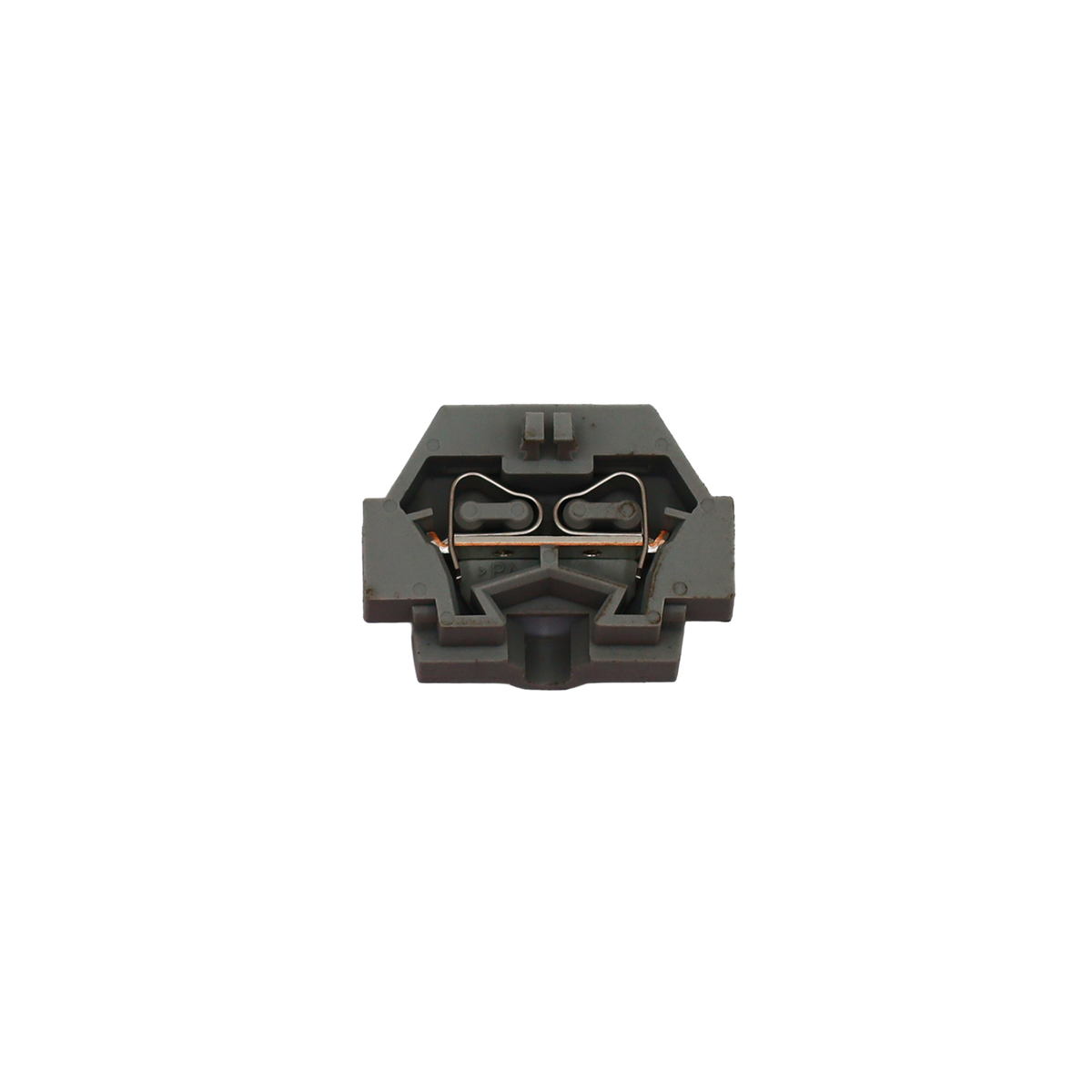Gray 1.5 mm² modular terminal block with mounting flange - Wago Electronics (260-301)